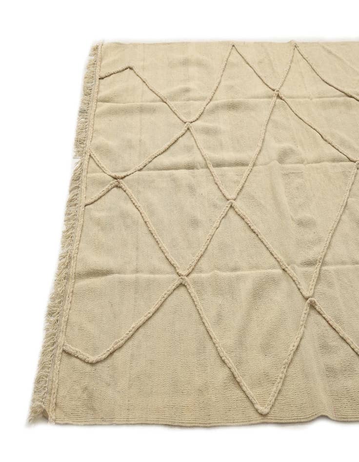 Detail image of 5' 7 x 7' 9  Hand Knotted Moroccan Wool Rug