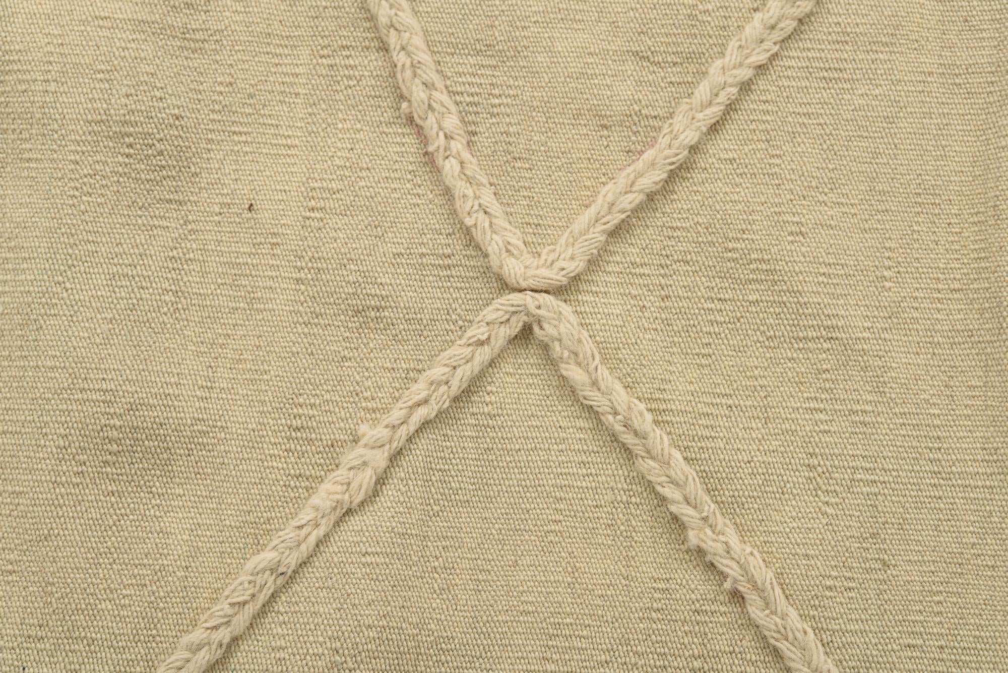 5' 7 x 7' 9 Hand Knotted Moroccan Wool Rug