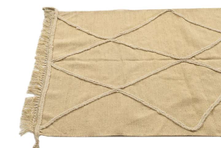 3' 5 x 4' 11 Hand Knotted Moroccan Wool Rug