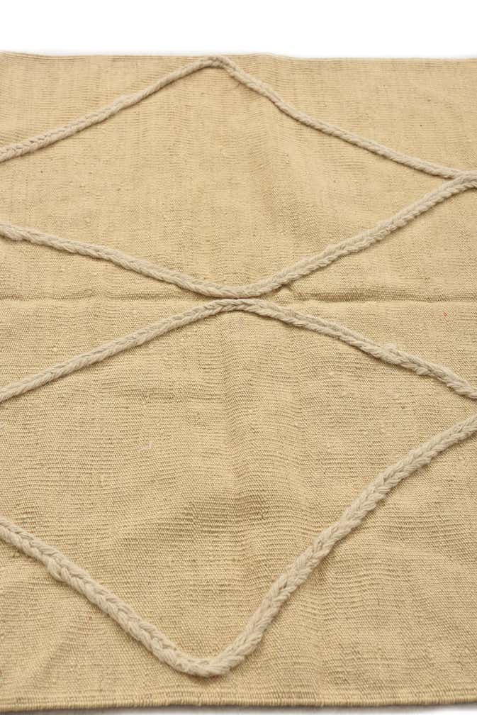 3' 5 x 4' 11 Hand Knotted Moroccan Wool Rug