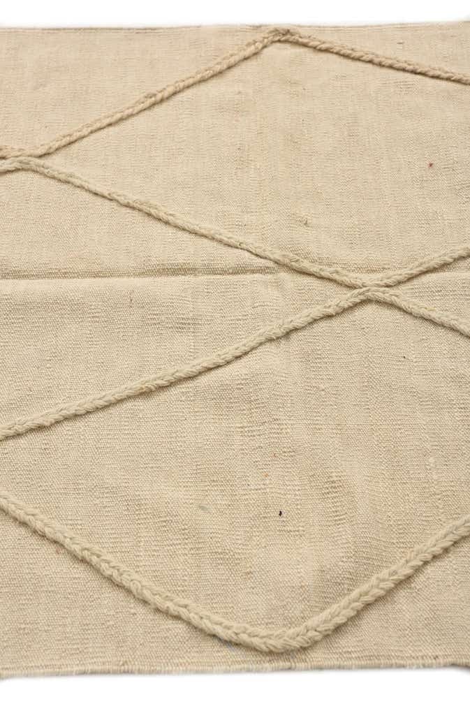 3' 4 x 5' 1 Hand Knotted Moroccan Wool Rug