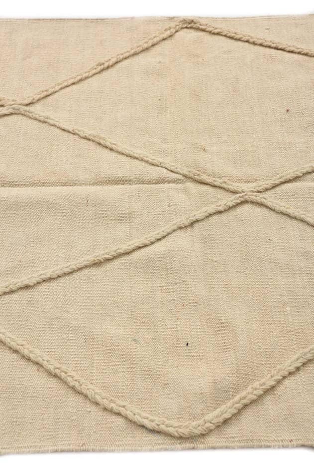 Detail image of 3' 4 x 5' 1 Hand Knotted Moroccan Wool Rug