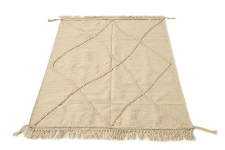 3' 6 x 5' 2 Hand Knotted Moroccan Wool Rug