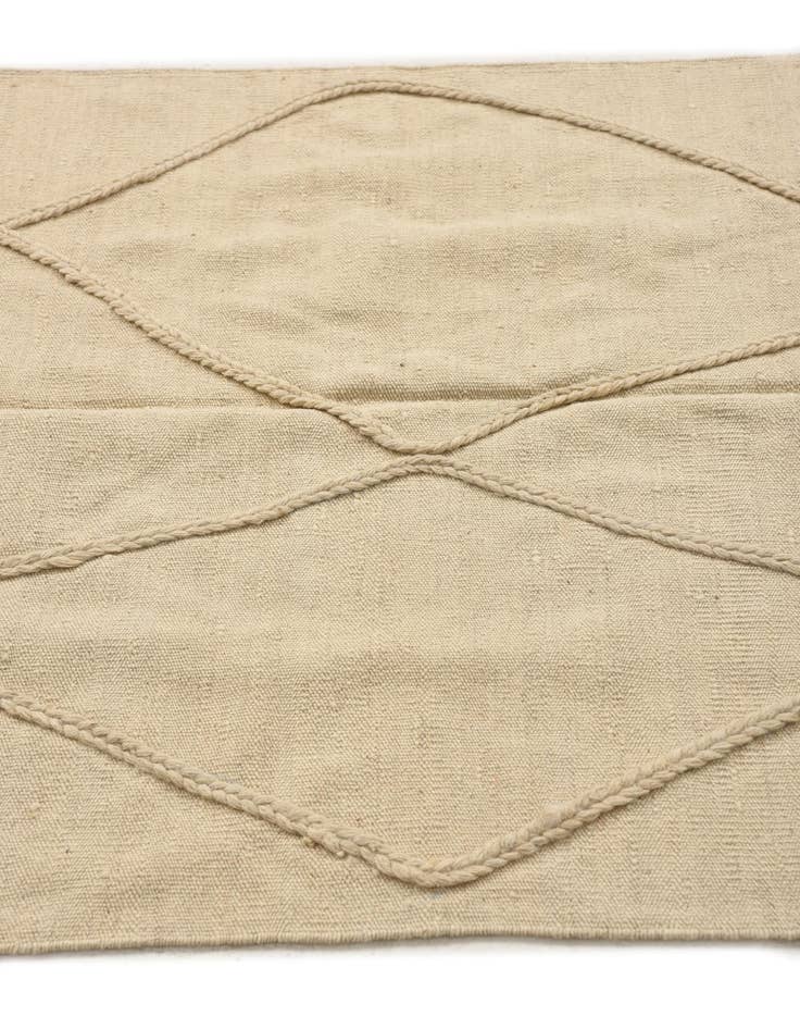 Detail image of 3' 6 x 5' 2  Hand Knotted Moroccan Wool Rug