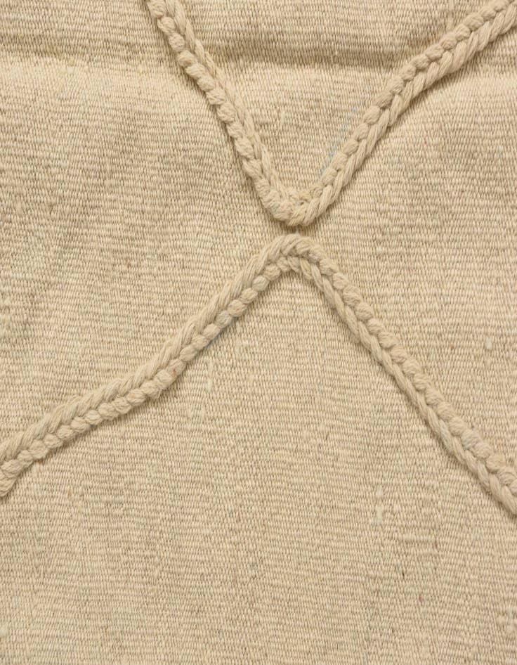 Detail image of 3' 6 x 5' 2  Hand Knotted Moroccan Wool Rug