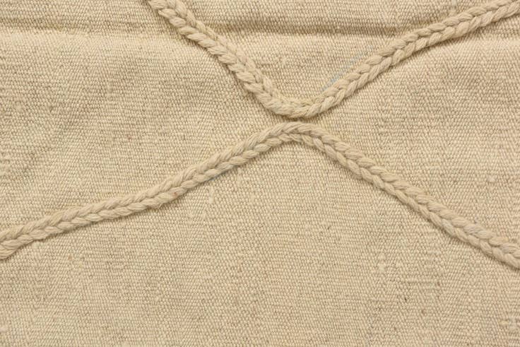 Detail image of 3' 6 x 5' 2 Hand Knotted Moroccan Wool Rug