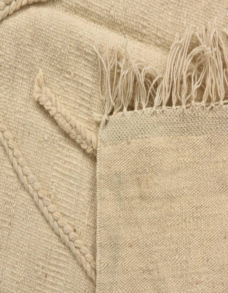 Detail image of 3' 6 x 5' 2  Hand Knotted Moroccan Wool Rug