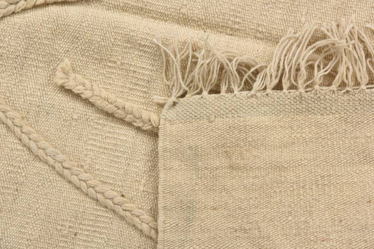 Detail image of 3' 6 x 5' 2 Hand Knotted Moroccan Wool Rug