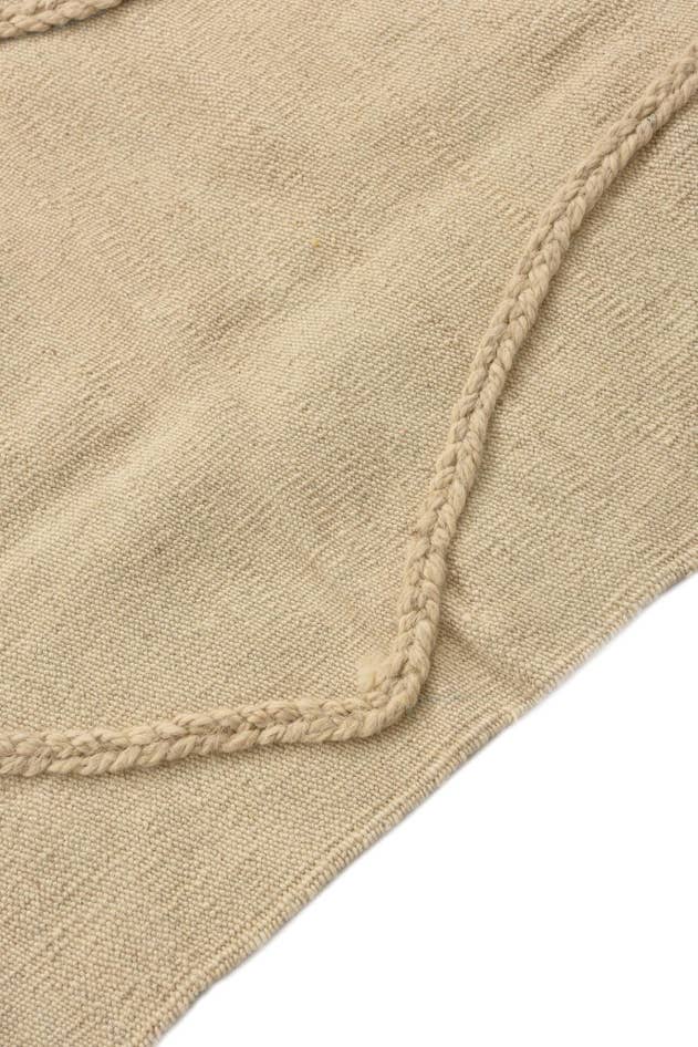 Detail image of 3' 4 x 4' 11 Hand Knotted Moroccan Wool Rug