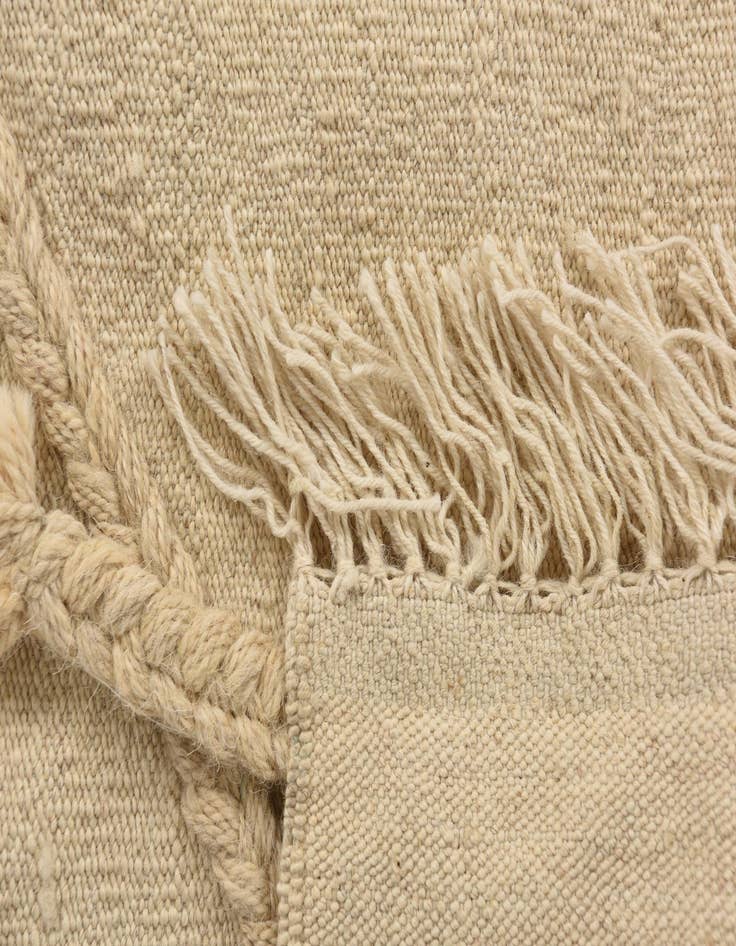 Detail image of 3' 5 x 5' 1  Hand Knotted Moroccan Wool Rug