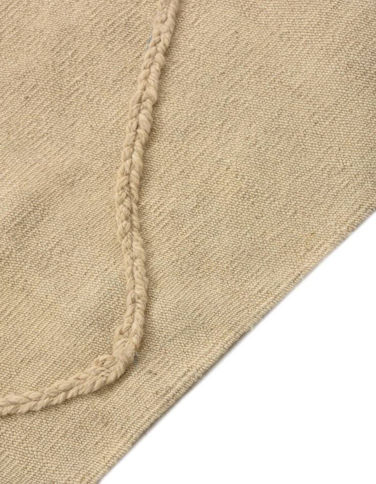 Detail image of 3' 4 x 4' 9  Hand Knotted Moroccan Wool Rug