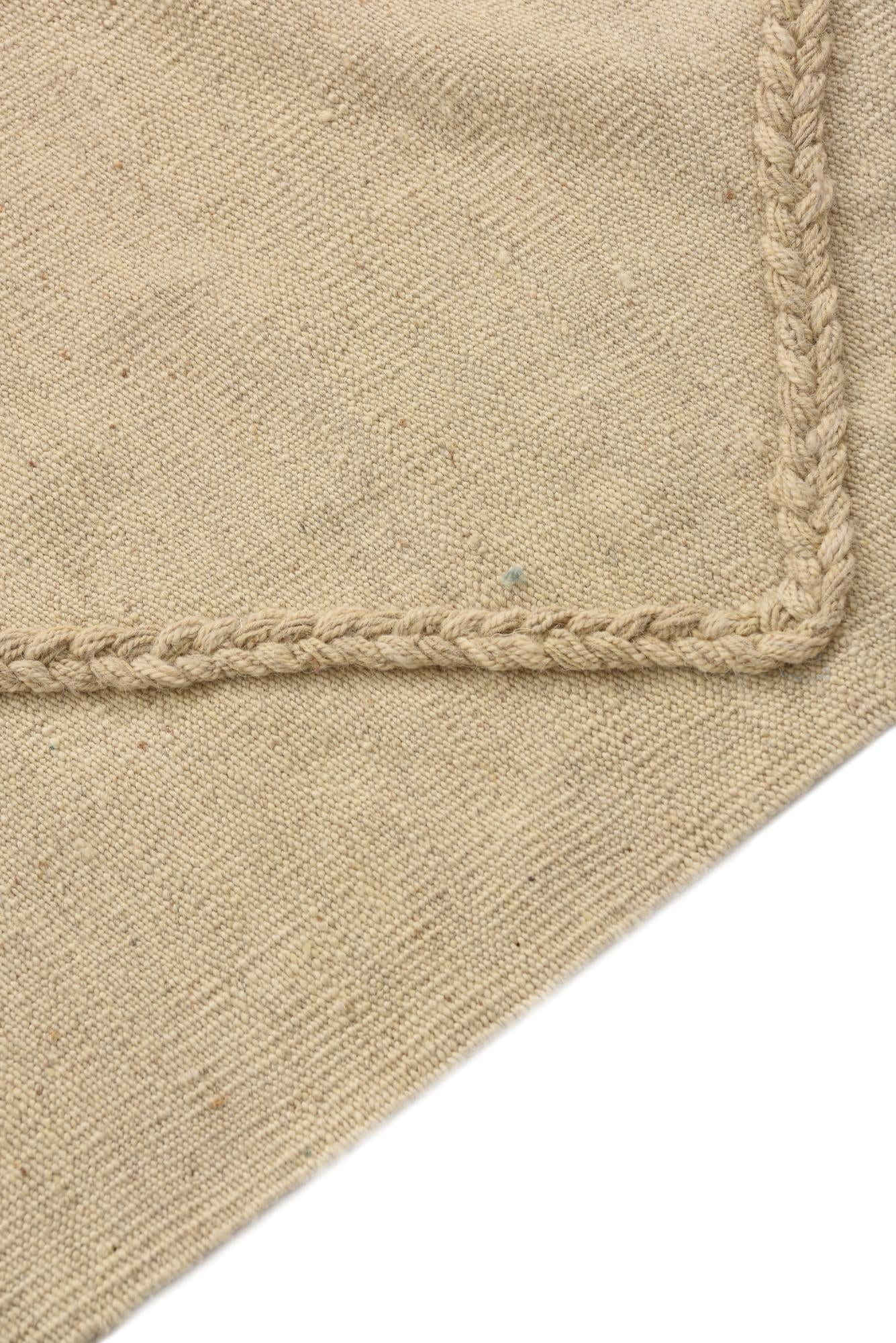 3' 7 x 4' 10 Hand Knotted Moroccan Wool Rug
