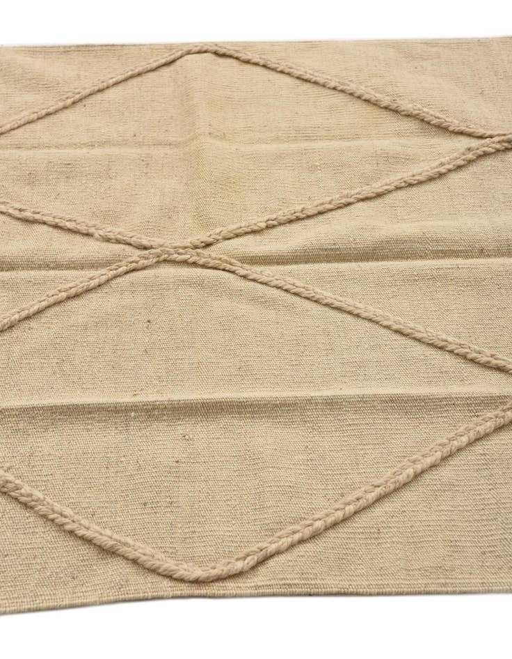 Detail image of 3' 4 x 4' 11  Hand Knotted Moroccan Wool Rug