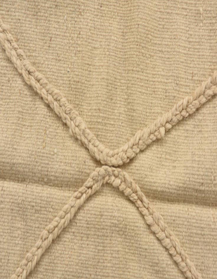 Detail image of 3' 4 x 4' 11  Hand Knotted Moroccan Wool Rug