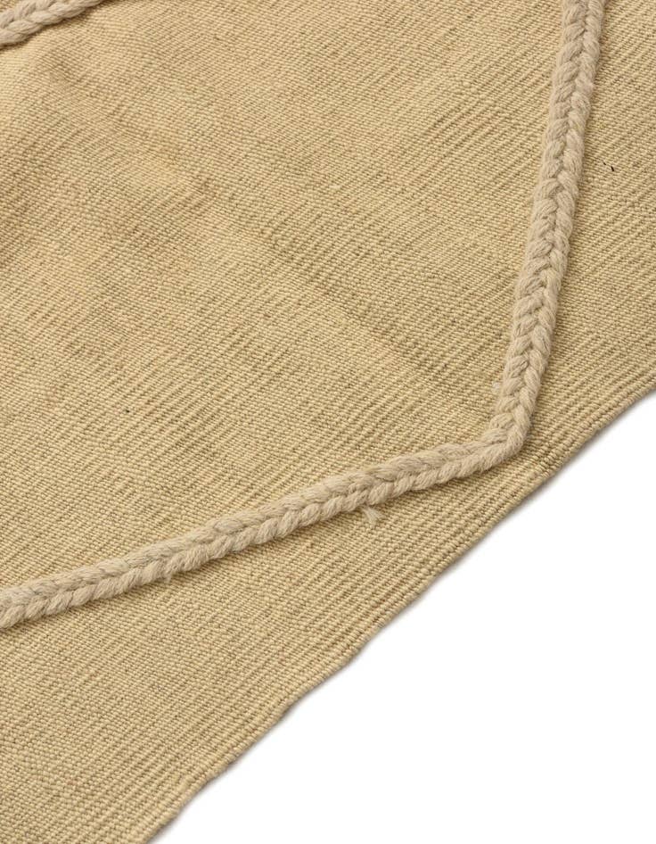 Detail image of 3' 5 x 4' 11  Hand Knotted Moroccan Wool Rug