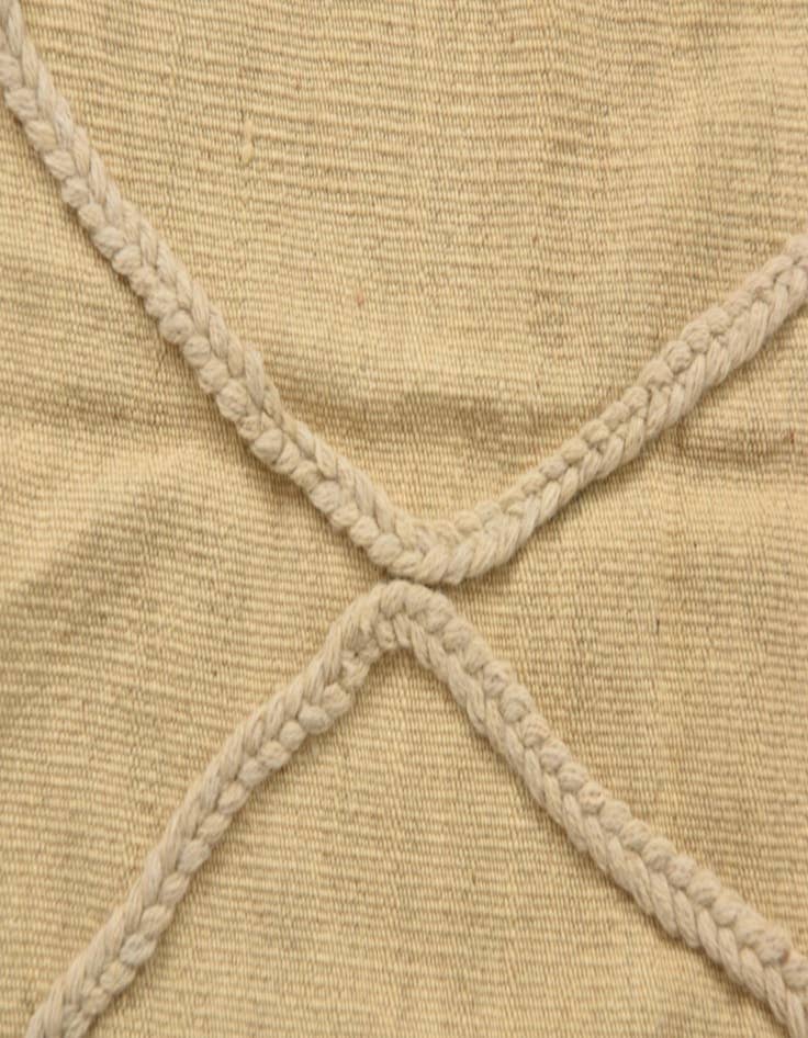 Detail image of 3' 5 x 4' 11  Hand Knotted Moroccan Wool Rug