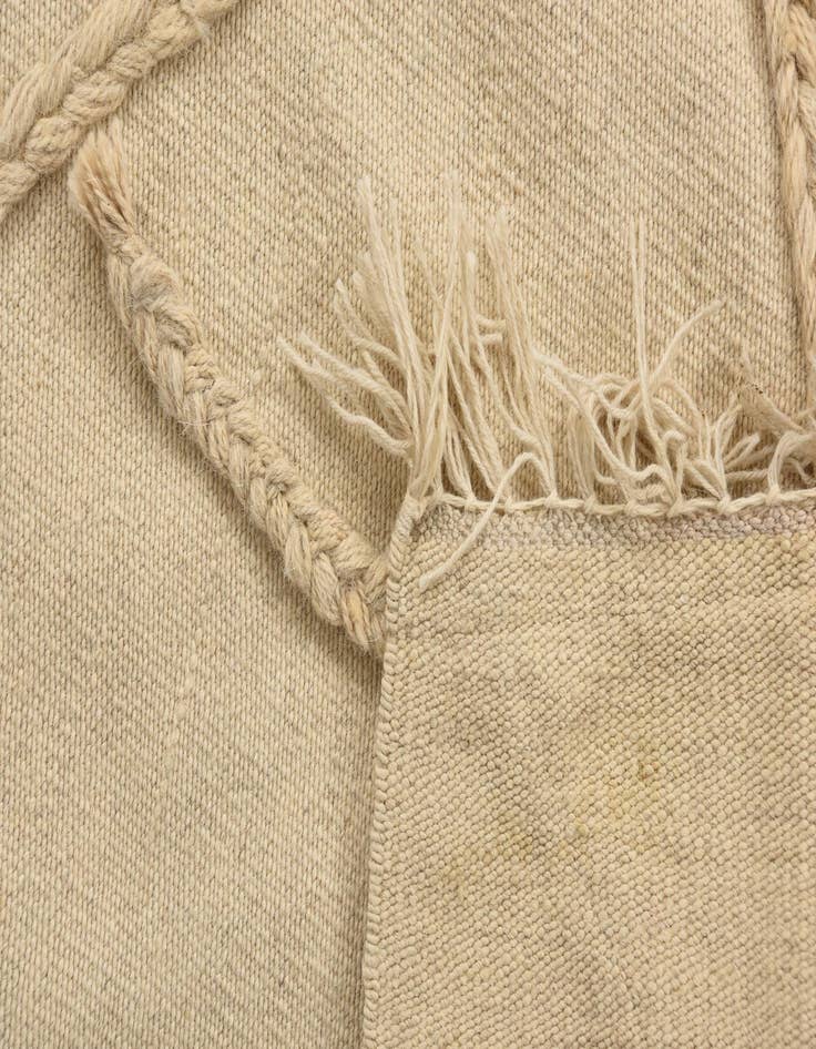 Detail image of 3' 6 x 5'  Hand Knotted Moroccan Wool Rug