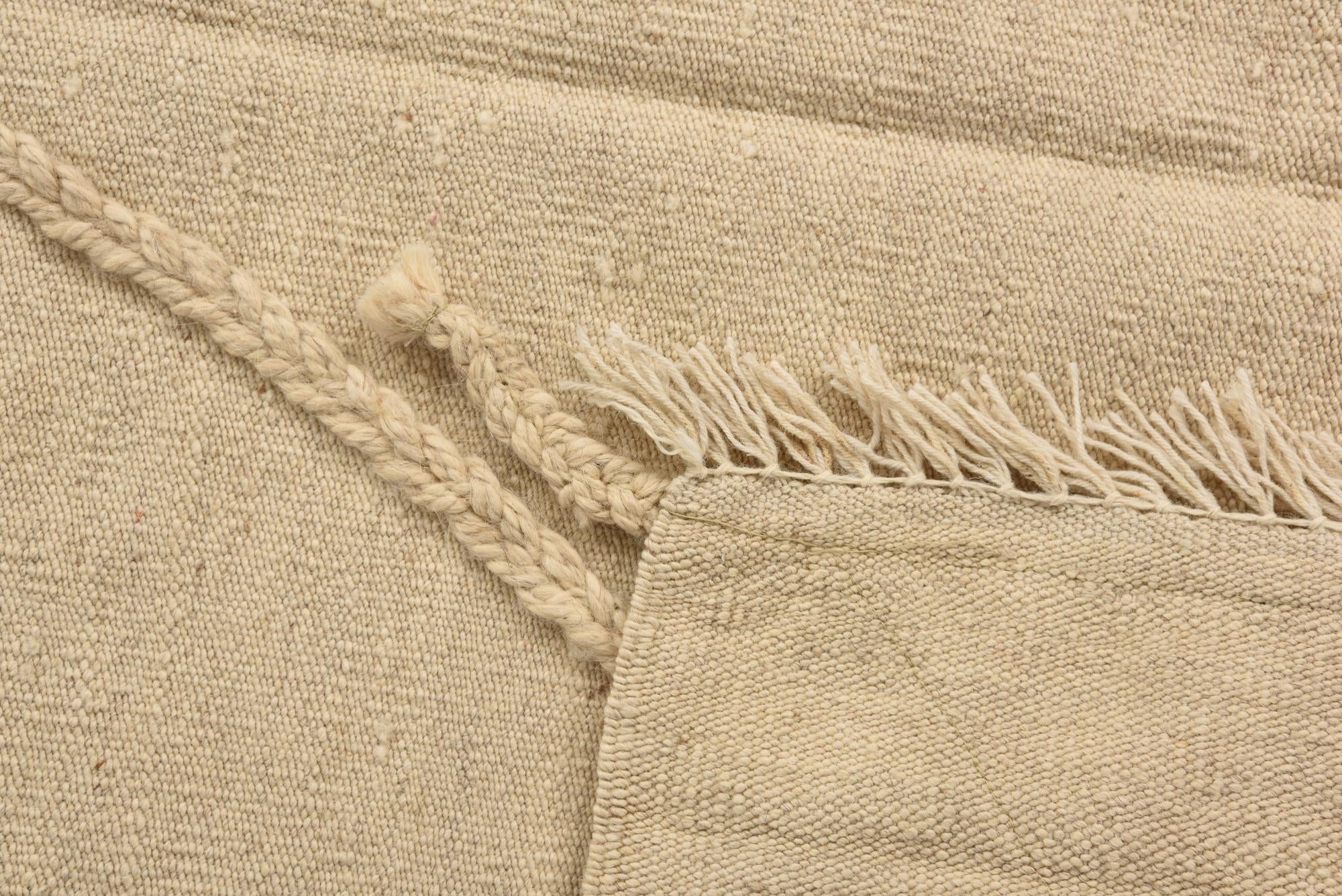 3' 7 x 4' 10 Hand Knotted Moroccan Wool Rug