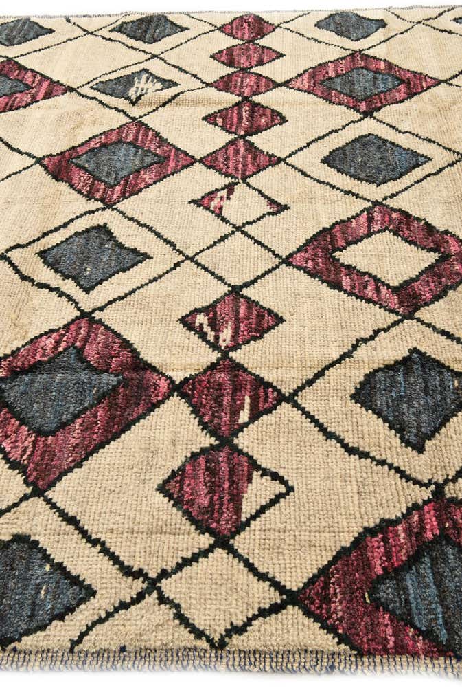8' 6 x 11' Hand Knotted Moroccan Rug