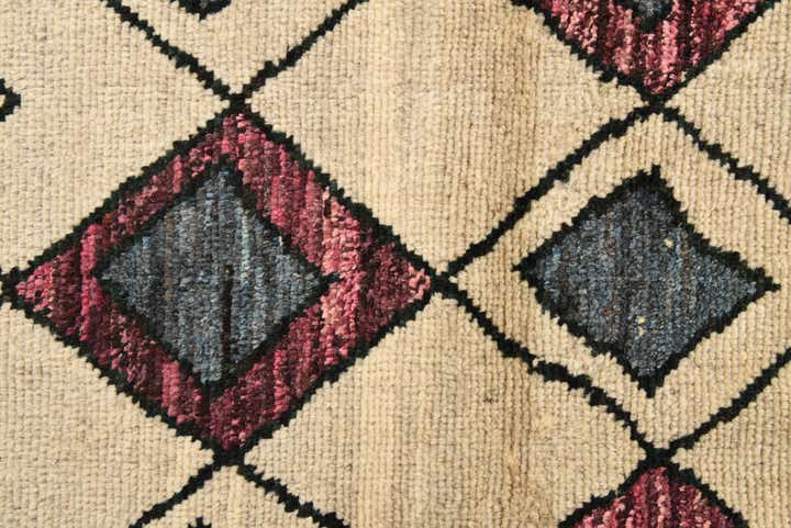 8' 6 x 11' Hand Knotted Moroccan Rug