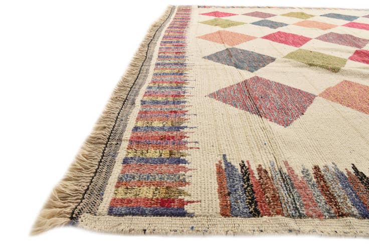 Detail image of 12' x 15' 9 Hand Knotted Moroccan Wool Rug