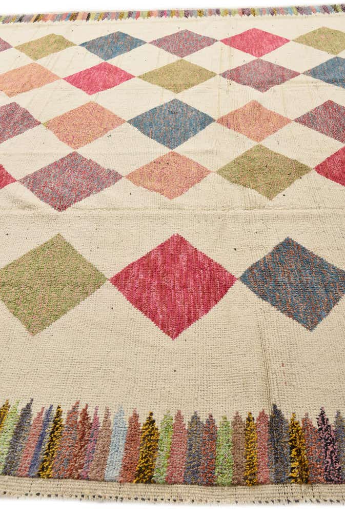 12' x 15' 9 Hand Knotted Moroccan Wool Rug