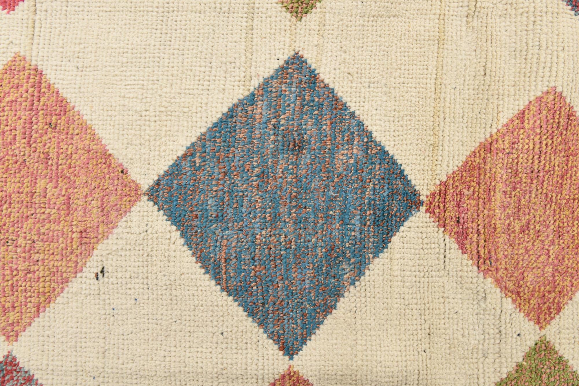 12' x 15' 9 Hand Knotted Moroccan Wool Rug