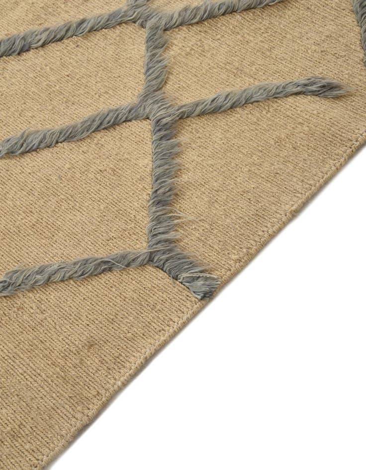 Detail image of 8' 2 x 9' 4 Hand Knotted Moroccan Wool Rug