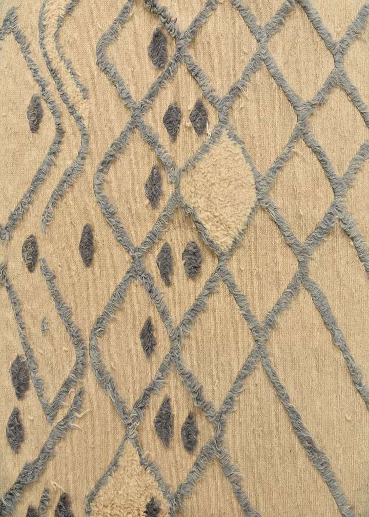 8' 2 x 9' 4 Hand Knotted Moroccan Wool Rug