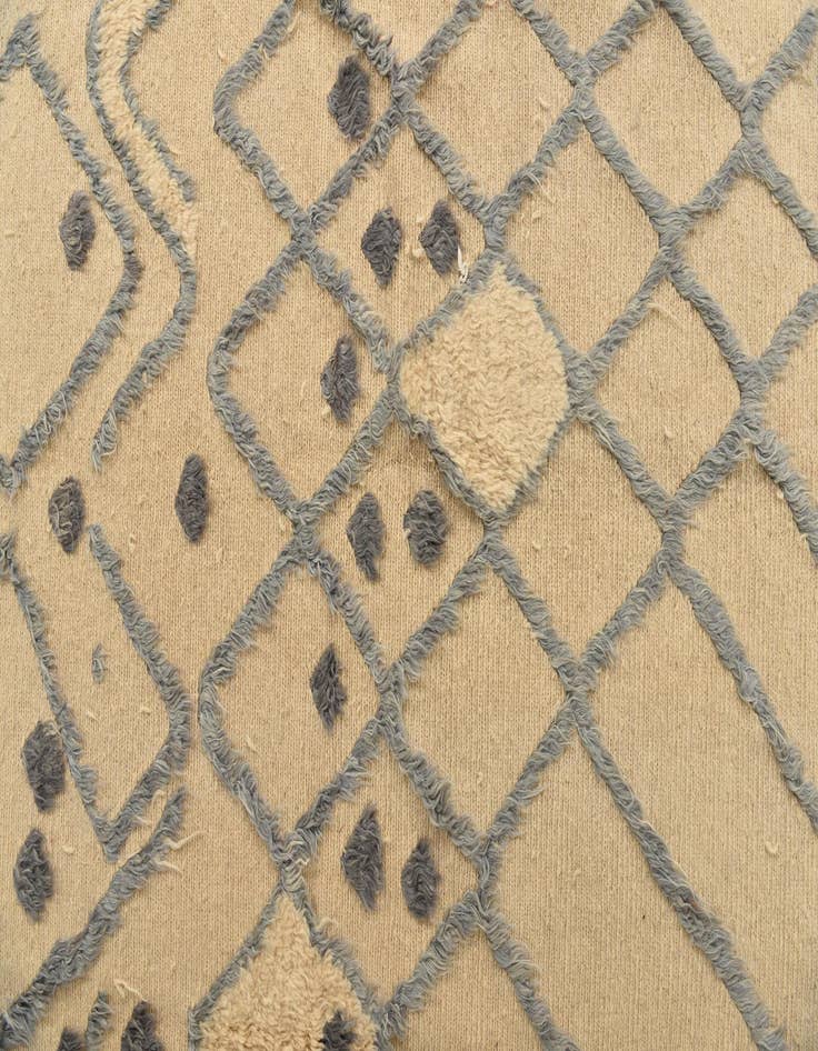 Detail image of 8' 2 x 9' 4 Hand Knotted Moroccan Wool Rug