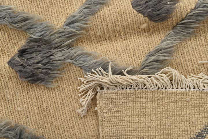 8' 2 x 9' 4 Hand Knotted Moroccan Wool Rug