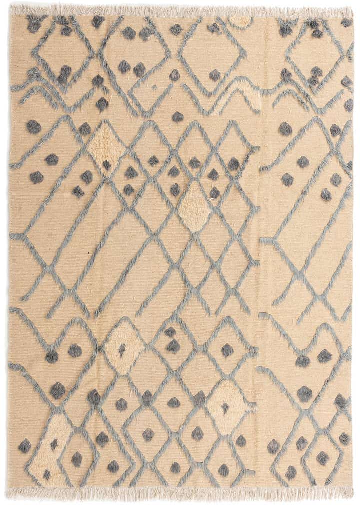 8' 2 x 9' 4 Hand Knotted Moroccan Wool Rug