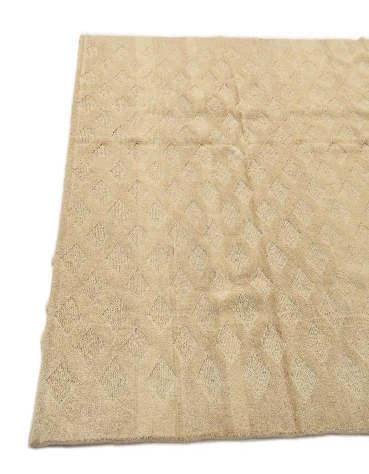 Detail image of 6' 3 x 9' 4  Hand Knotted Moroccan Wool Rug