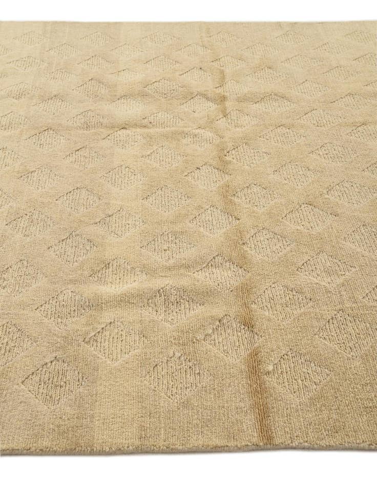 Detail image of 6' 3 x 9' 4  Hand Knotted Moroccan Wool Rug