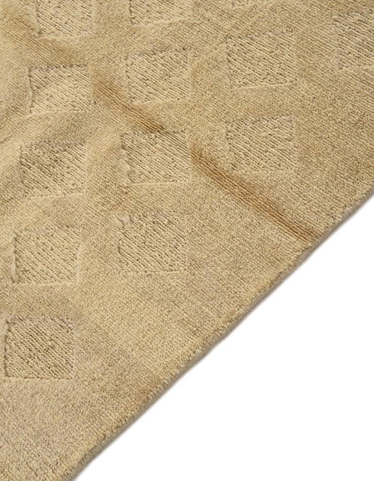 Detail image of 6' 3 x 9' 4  Hand Knotted Moroccan Wool Rug