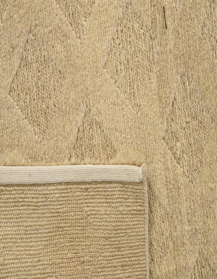 Detail image of 6' 3 x 9' 4  Hand Knotted Moroccan Wool Rug