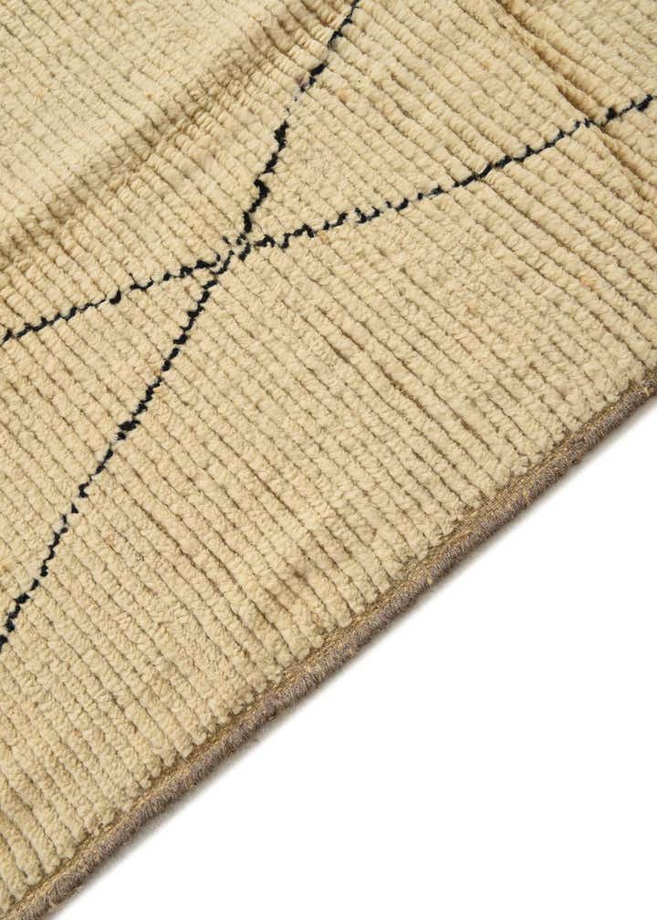 6' 3 x 9' Hand Knotted Moroccan Wool Rug