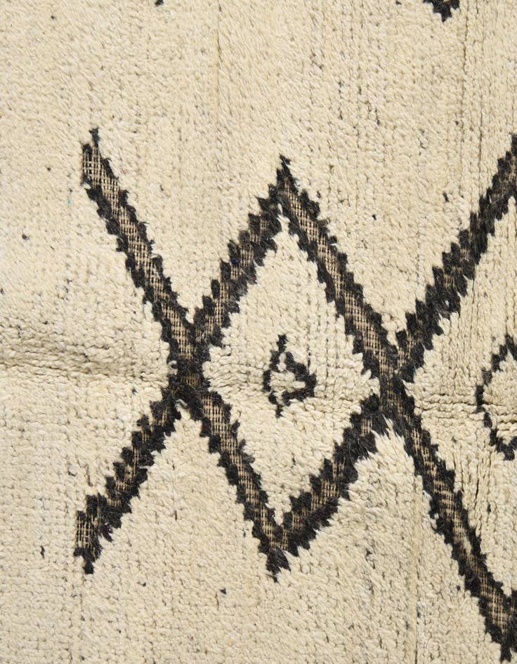 Detail image of 9' x 12' 7  Hand Knotted Moroccan Wool Rug
