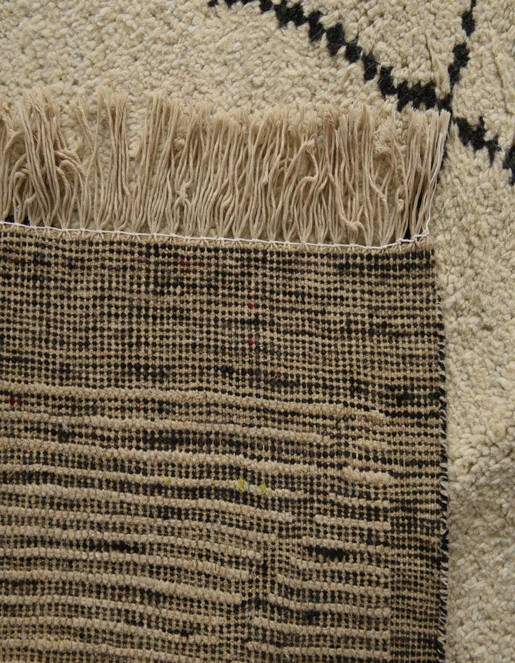 Detail image of 9' x 12' 7  Hand Knotted Moroccan Wool Rug
