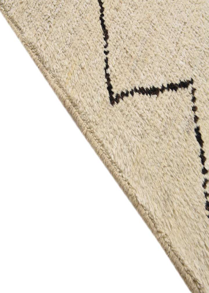 9' 3 x 11' 10 Hand Knotted Moroccan Wool Rug