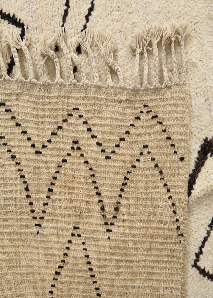 9' 3 x 11' 10 Hand Knotted Moroccan Wool Rug