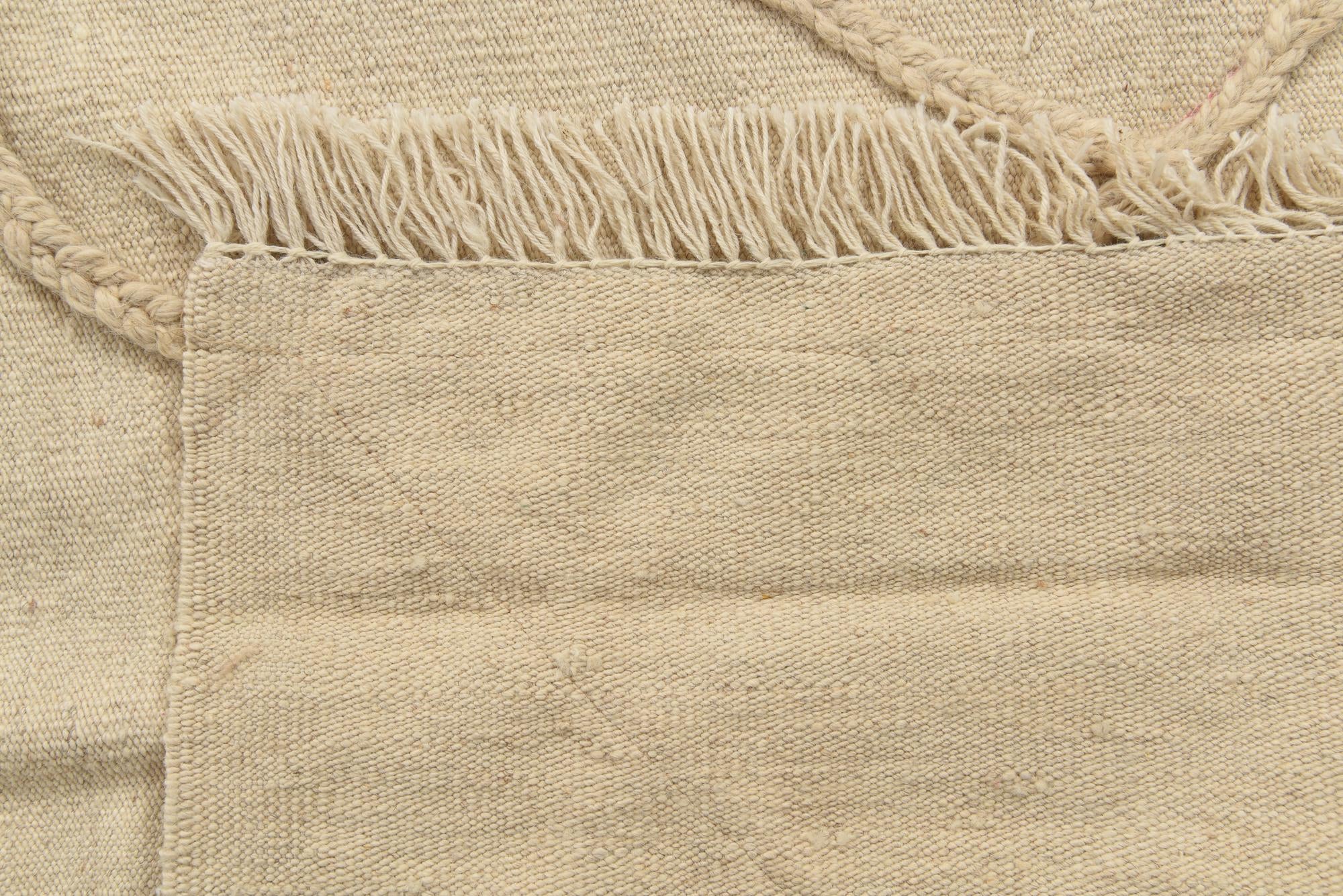 3' 6 x 4' 10 Hand Knotted Moroccan Wool Rug