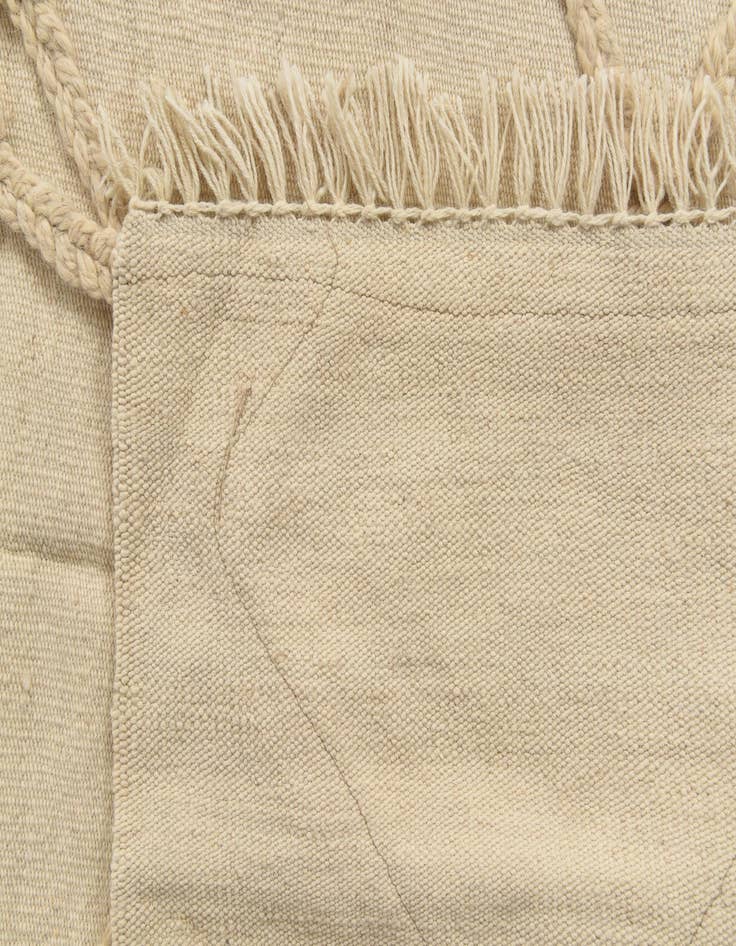 Detail image of 3' 4 x 5'  Hand Knotted Moroccan Wool Rug