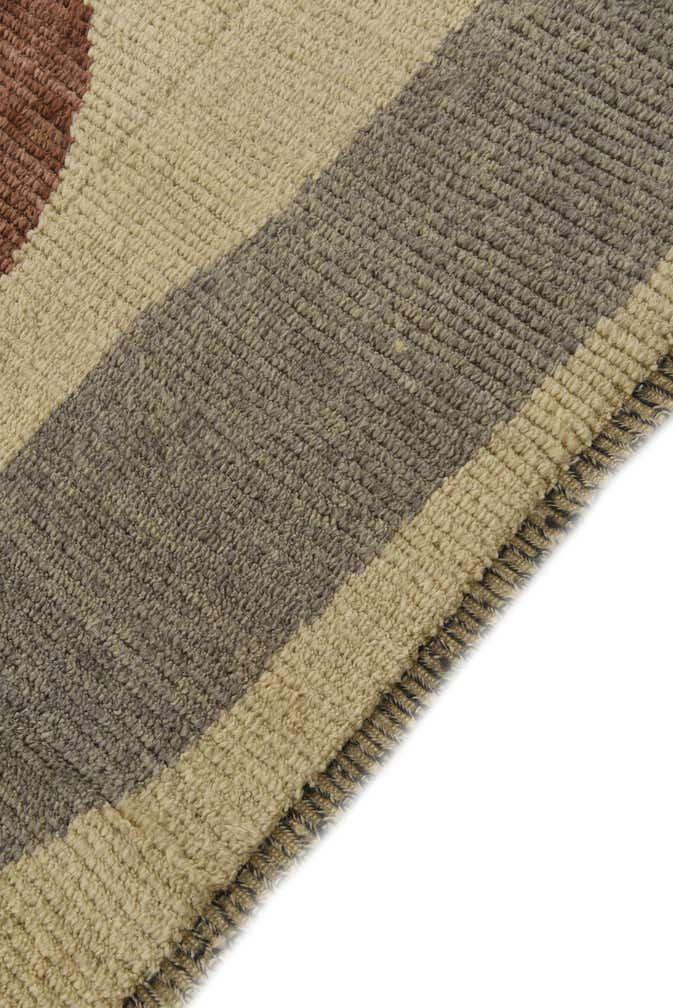 9' 1 x 12' 2 Hand Knotted Moroccan Wool Rug