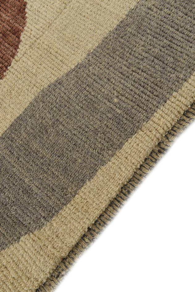 Detail image of 9' 1 x 12' 2 Hand Knotted Moroccan Wool Rug