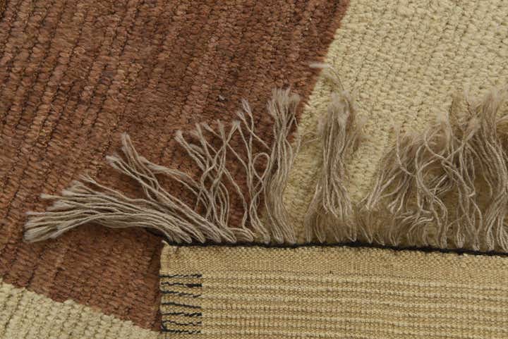 9' 1 x 12' 2 Hand Knotted Moroccan Wool Rug