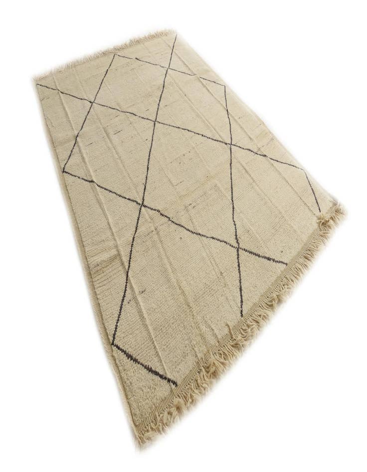 Detail image of 7' 10 x 10' 4  Hand Knotted Moroccan Wool Rug