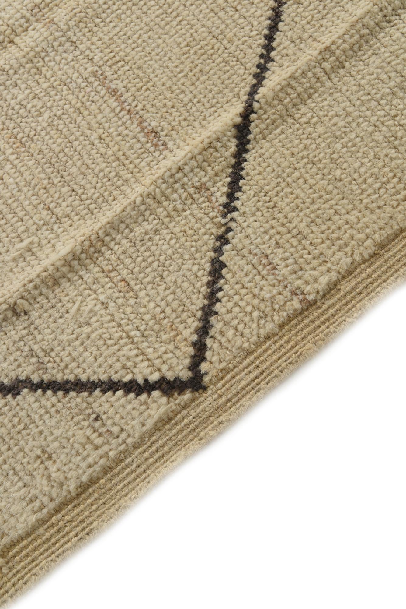 7' 10 x 10' 4 Hand Knotted Moroccan Wool Rug