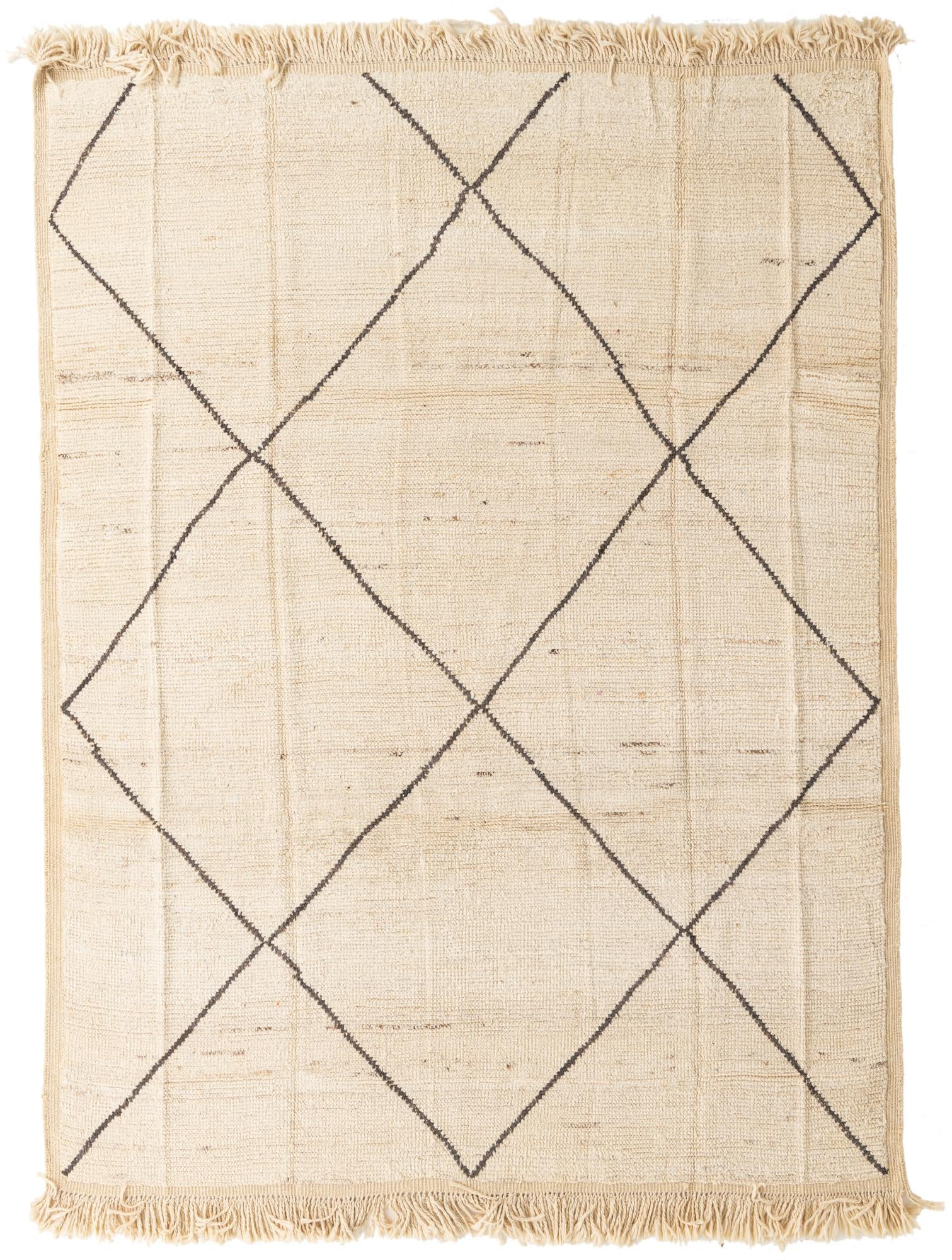 7' 10 x 10' 4 Hand Knotted Moroccan Wool Rug