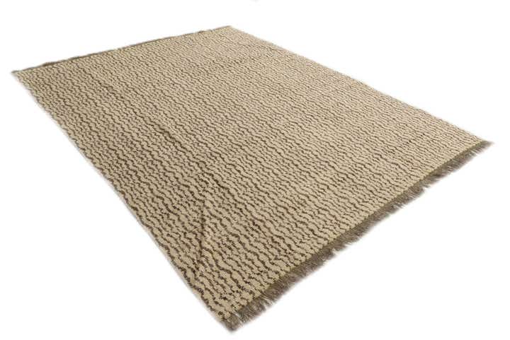 8' 2 x 10' 2 Hand Knotted Moroccan Wool Rug